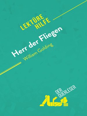 cover image of Herr der Fliegen von William Golding (Lektürehilfe)